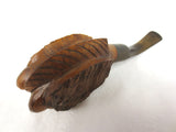 Vintage Estate Tobacco Pipe Topless Long Hair Woman by Briar, Custom Carved