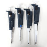 Gilson Pipetman Set of 4 Pipette Pipettor Pipet Variable P2 P20 P200 P1000 µL