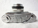 Rare Aires 35mm Camera Viscount Model with Aires Q Coral 2.8, 4.5cm Lens