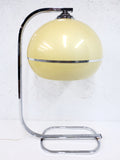 Vintage Mid Century Atomic Mushroom Table Lamp, Space Age Guzzini Desk Lamp