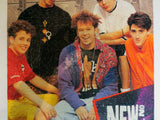 1990's Giant Puzzle Poster 2X3 Feet of the New Kids on the Block, Donnie Wahlberg