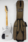 Godin Detour Electric Guitar with Gig Bag, Silver Graphite Body, Hand-Crafted, Serial 05195515