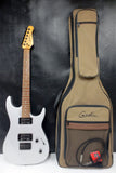 Godin Detour Electric Guitar with Gig Bag, Silver Graphite Body, Hand-Crafted, Serial 05195515