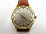 Vintage Gruen Precision 25 jewels Automatic Watch, Gold Tone, Gruen Cliente Box