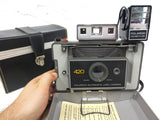 Vintage Automatic Polaroid Land Camera Model 420, Focused Flash, Polaroid Case