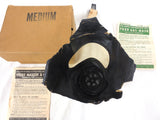 WWII 1942 Civilian Gas Mask Respirator, Instructions and Original Box, Dominion