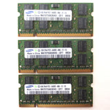 New Samsung 6GB 3x2GB SDRAM Memory DDR2 800MHz PC2-6400S-666-12-E3 SODIMM