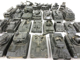 Lot of 29 Vintage Army Tanks and Trucks Toy Models by DBGM ROCO Austria