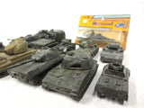 Lot of 14 DBGM ROCO WWII Army Military Mini Tanks and Cannon, Toy Model Austria