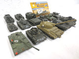 Lot of 14 DBGM ROCO WWII Army Military Mini Tanks and Cannon, Toy Model Austria