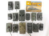 Lot of 14 DBGM ROCO WWII Army Military Mini Tanks and Cannon, Toy Model Austria