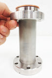 MDC 5" High Vacuum Fitting 2.75X2.75" Conflat Flange to Flange Full Nipple, Bolts