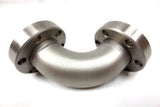 MDC 90° High Vacuum Fitting 1.33" Conflat Flange to Flange w/ 2 Copper Gaskets