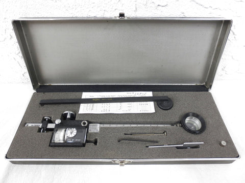 Vintage Geotec Planimeter Platometer Set Made in Japan, Tag, Serial and Case