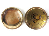 Antique 1918 Waltham Bartlett Railroad Pocket Watch 17 jewels, Gold Filled Case