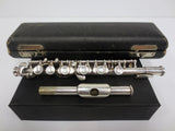 Vintage Gemeinhardt Piccolo Db D Flat Serial 1235, Silver Plated, Wooden Case