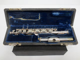 Vintage Gemeinhardt Piccolo Db D Flat Serial 1235, Silver Plated, Wooden Case