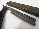 Antique Wade and Butcher Sheffield 7/8 Straight Razor, Hollow Ground, Hallmark