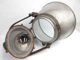 Vintage Crouse Hinds Industrial Light Fixture 18" Dia. Powerful Spotlight 1500W