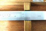 Mitutoyo Caliper Vernier 60" inches w/ Original Instructions & Dovetail Wood Box