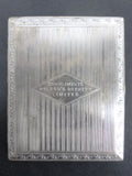 Vintage 1940's Molson's Beer Chrome Cigarette Case by Evans, Molson's Brewery