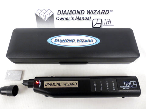 TRI Electronics Diamond Wizard Tester, Diamond, Moissanite, Simulants and Metal, Multi-Stone Tester, Jewelers Tool