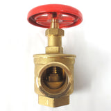 New Giacomini Brass Angle Fire Hose Valve 1 1/2" NST X 1 1/2" NPT, Male to Female