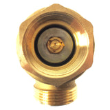 New Giacomini Brass Angle Fire Hose Valve 1 1/2" NST X 1 1/2" NPT, Male to Female