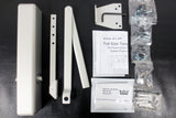 New Commercial Dorma Door Closer 8616, Full Size, Template & Manual, Aluminum