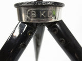 Vintage BKD Germany Camera Tripod 38" with Theater Spotlight Stage Lamp 5" Dia.