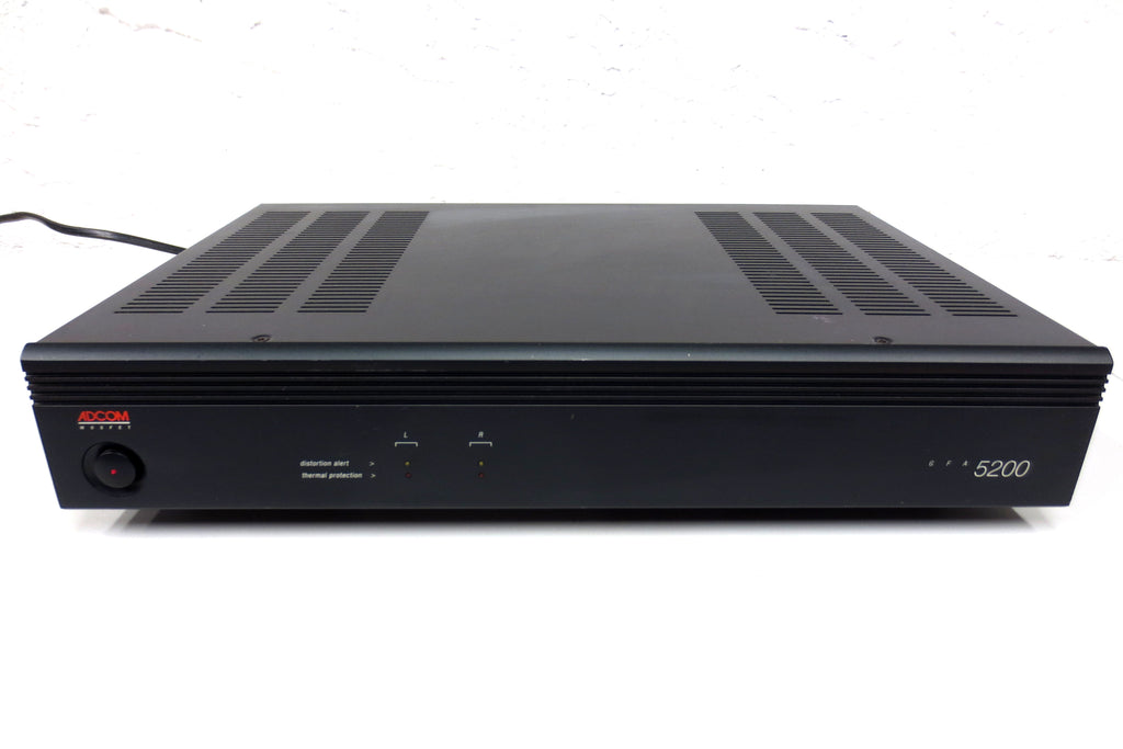 Adcom GFA-5200 2 Channel Stereo Power Amplifier with Manual