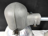 Vintage 1960s Holophane Street Light Globe Fixture 12" Dia Industrial Bubble Gum