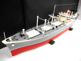 4 Feet Long Handmade Wooden Ship Boat WWII American Scout, Handmade, Propeller & Rudder, RC Ready